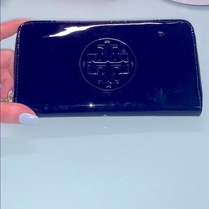 Tory Burch shiny wallet